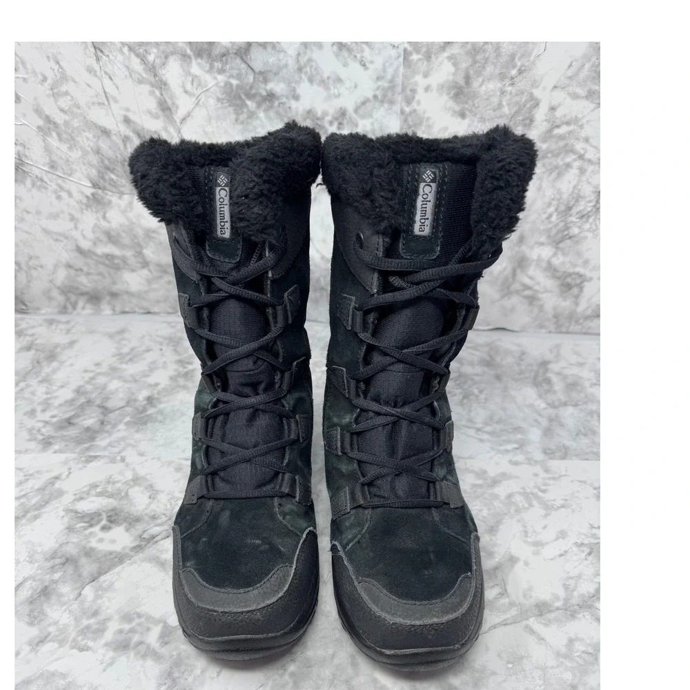 Columbia‎ 🖤🩷🖤Ice Maiden II Womens Black Waterproof Winter Snow Boots 7.5